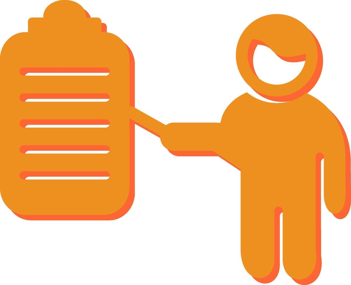 Male Presenter I Vector Icon