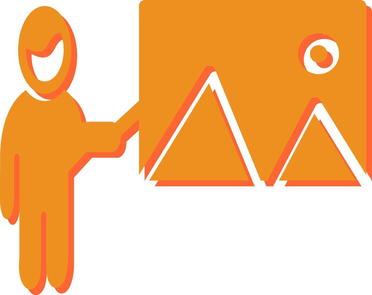 Art Museum Guide Vector Icon