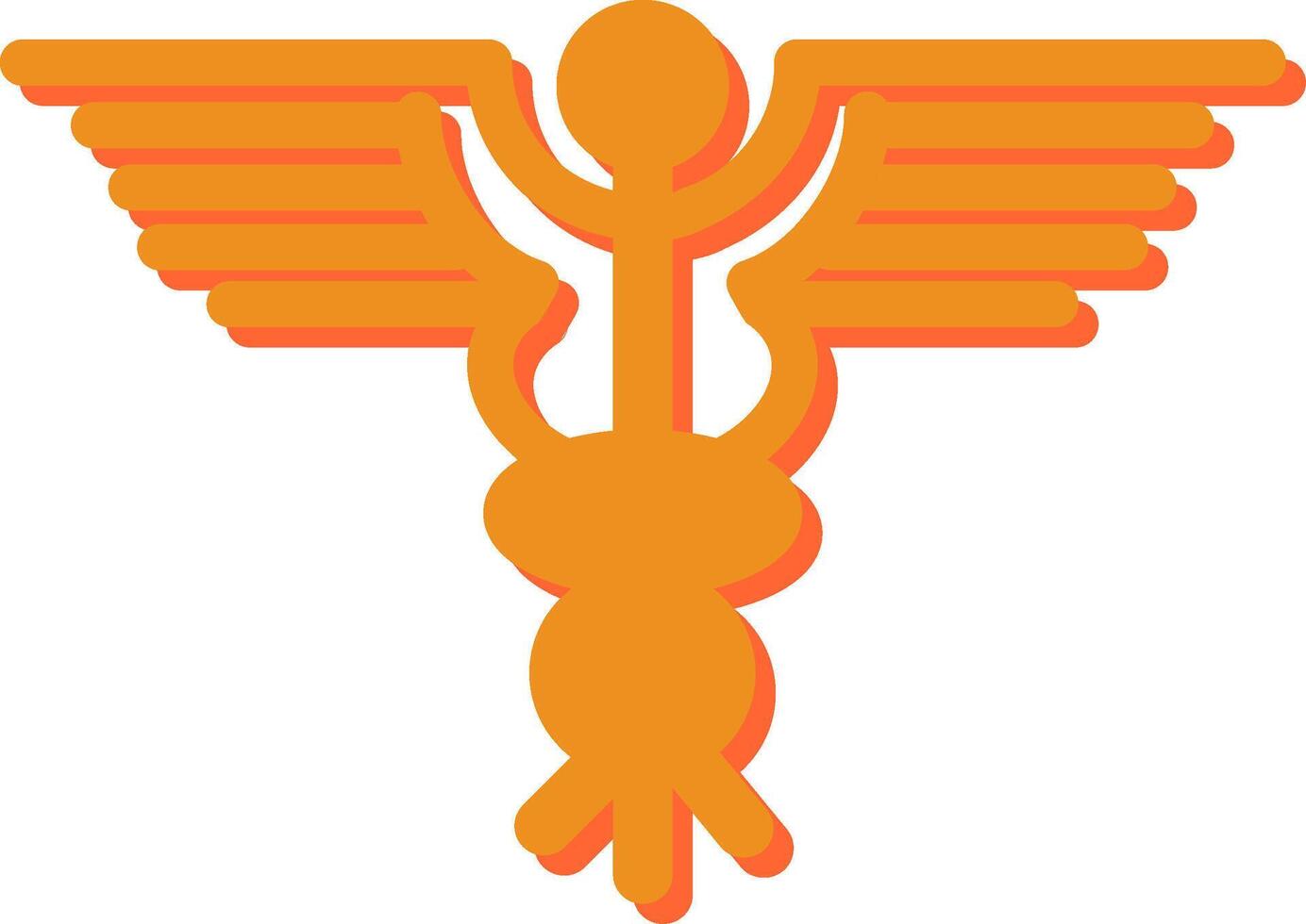 Caduceus Vector Icon