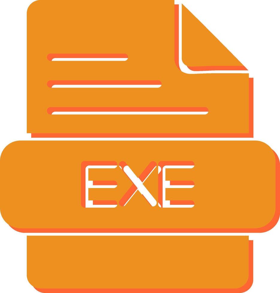 EXE Vector Icon