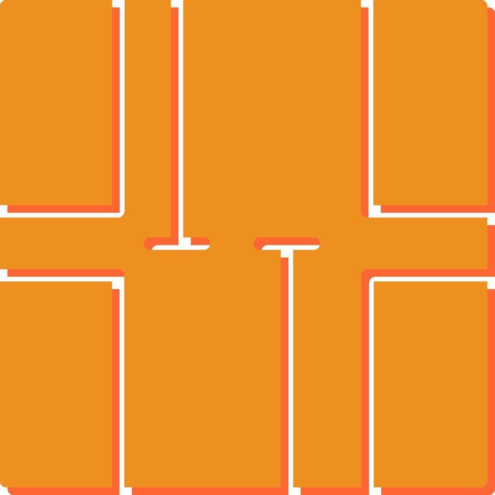 Evacuation Plan Vector Icon