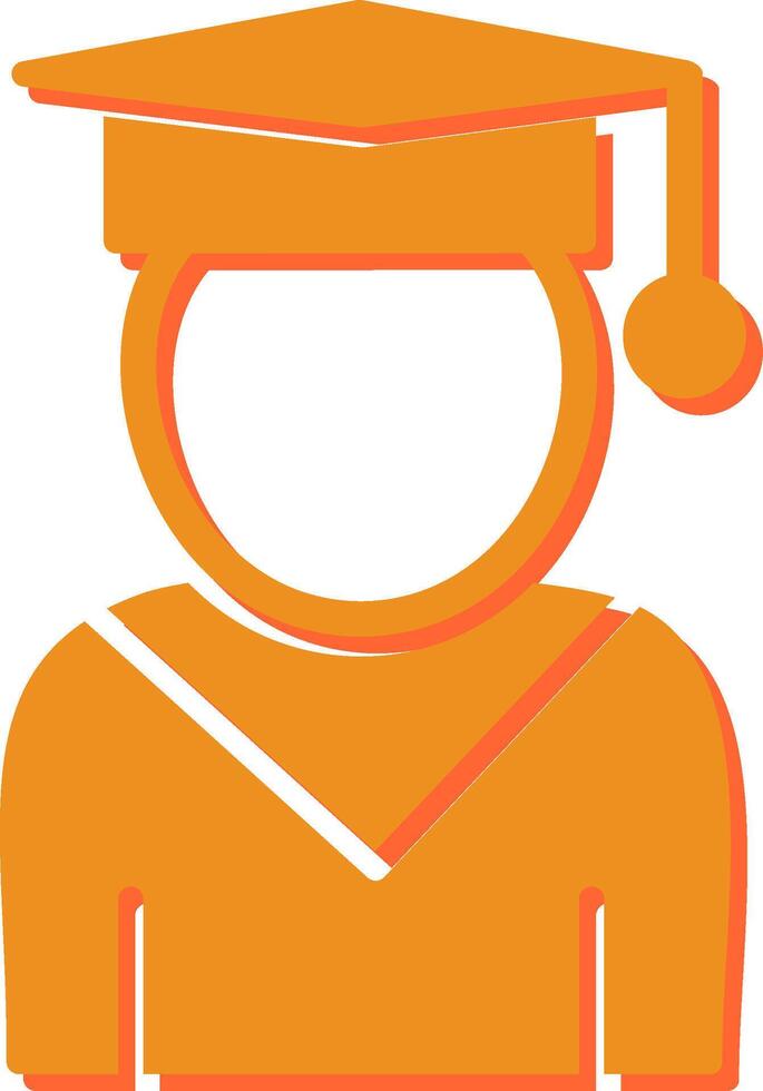 Female Student Vector Icon