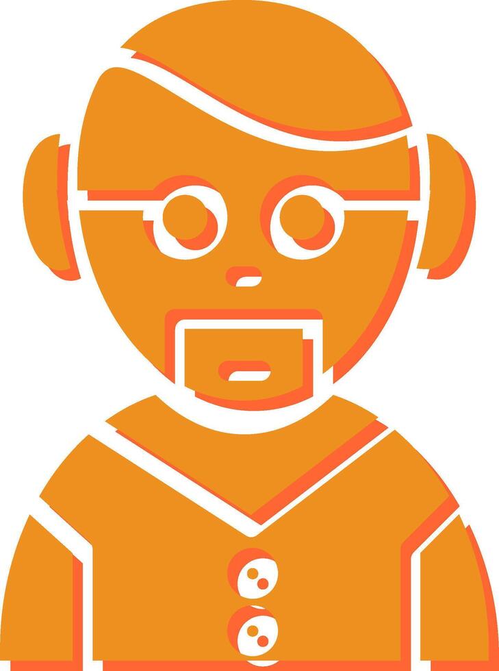 Male Professor Vector Icon