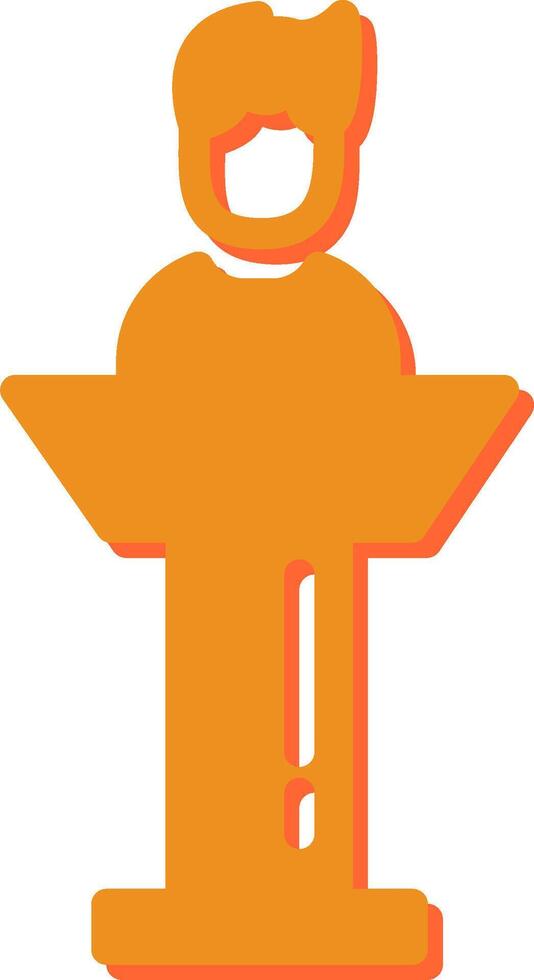 Elected Candidate Vector Icon