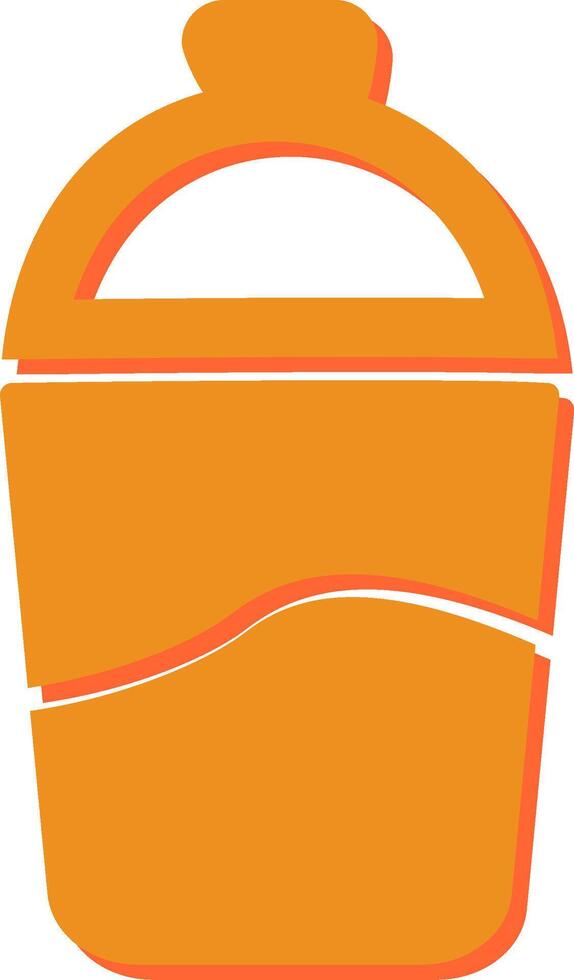 Water Bucket Vector Icon