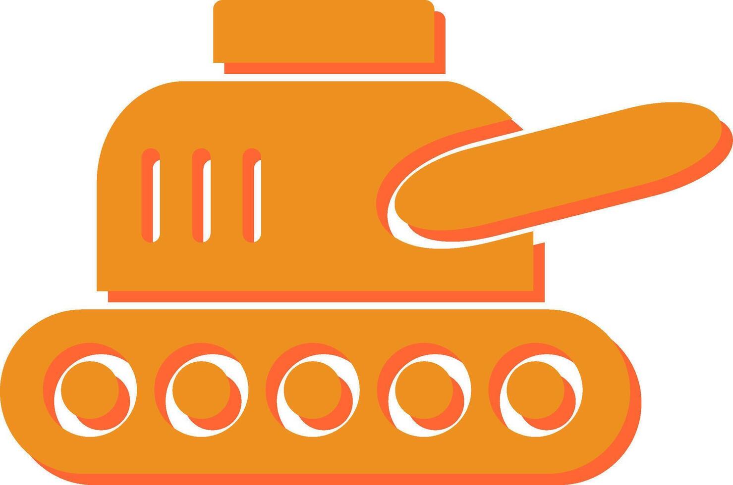 icono de vector de exhibición de tanque