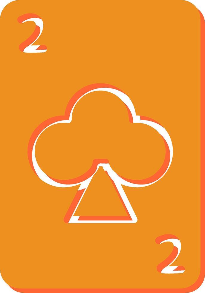 Clubs Card Vector Icon