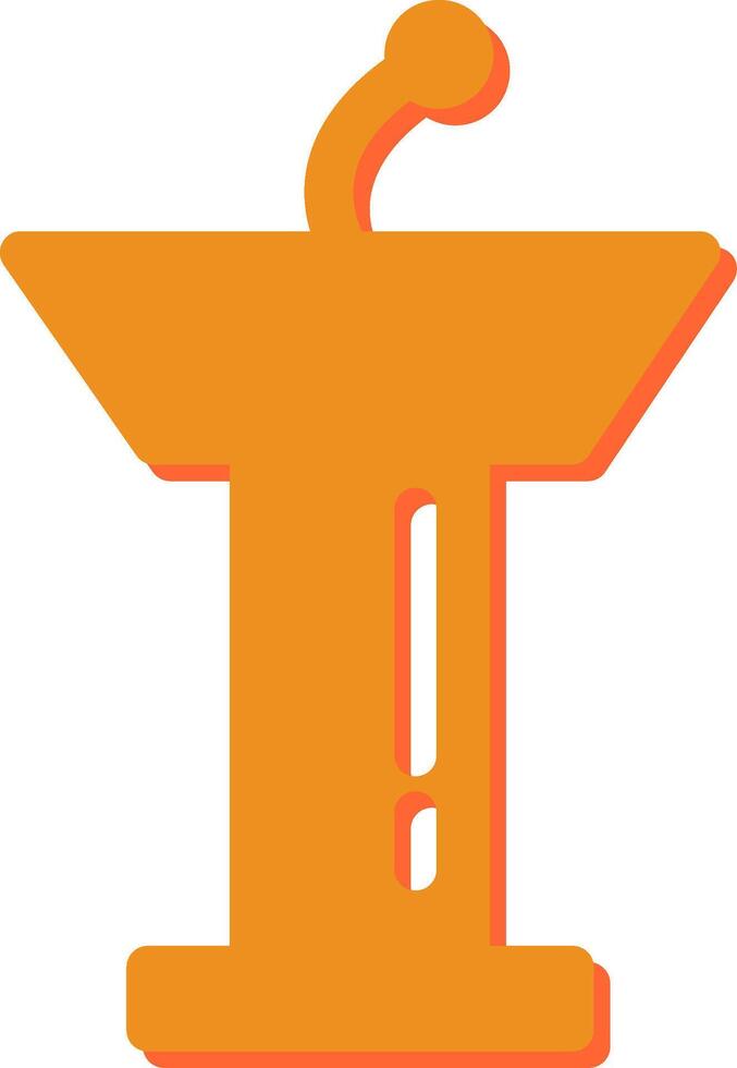 Podium Vector Icon