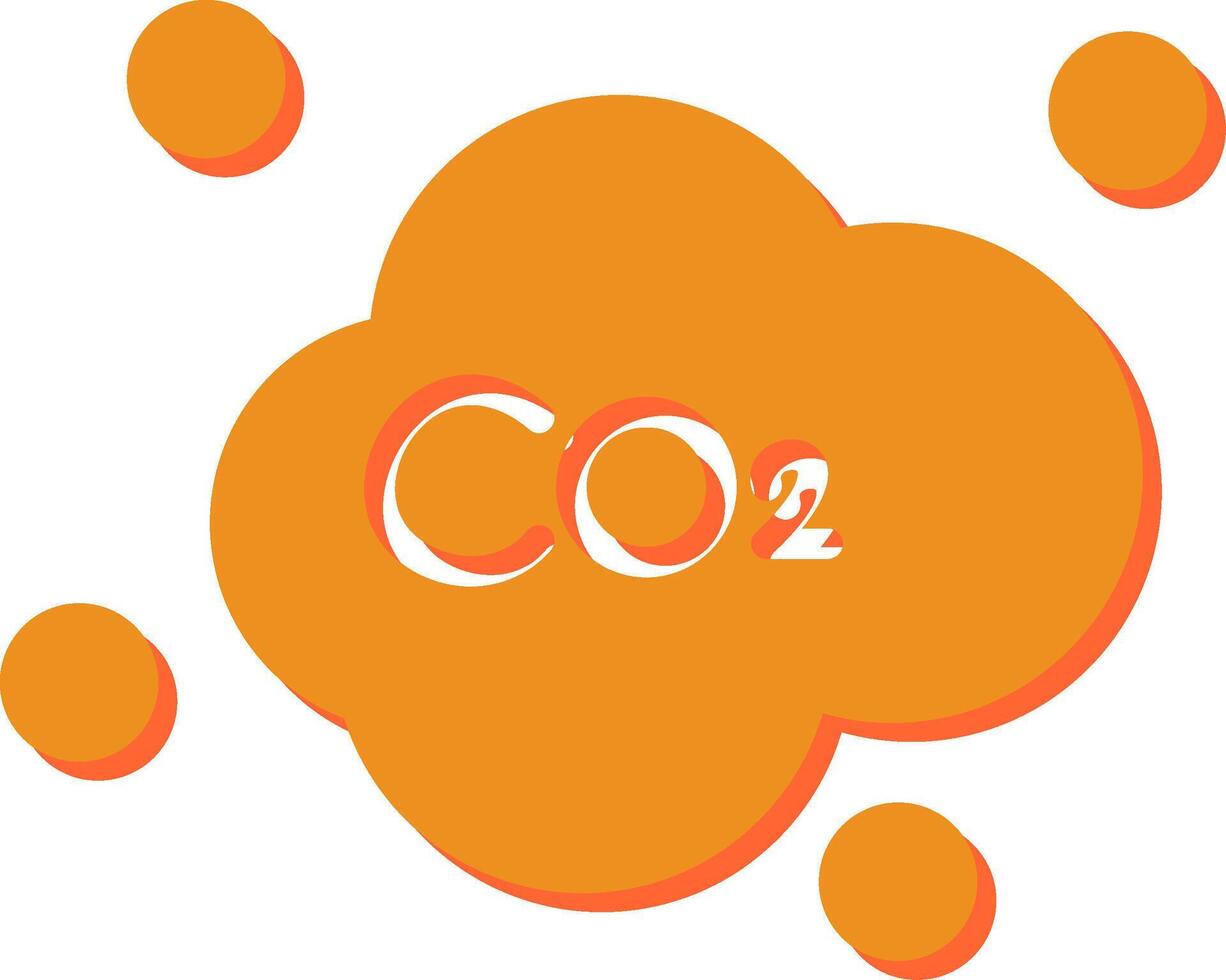 Carbon Dioxide Vector Icon