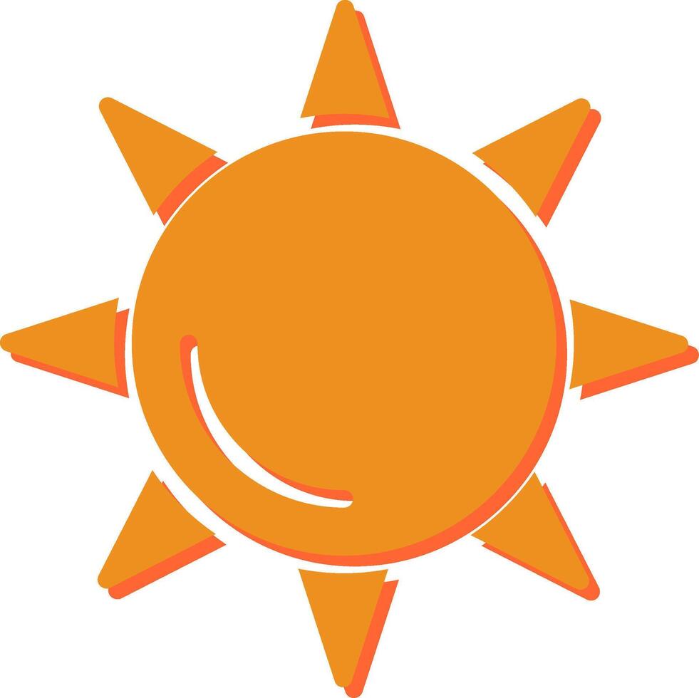 Sun II Vector Icon