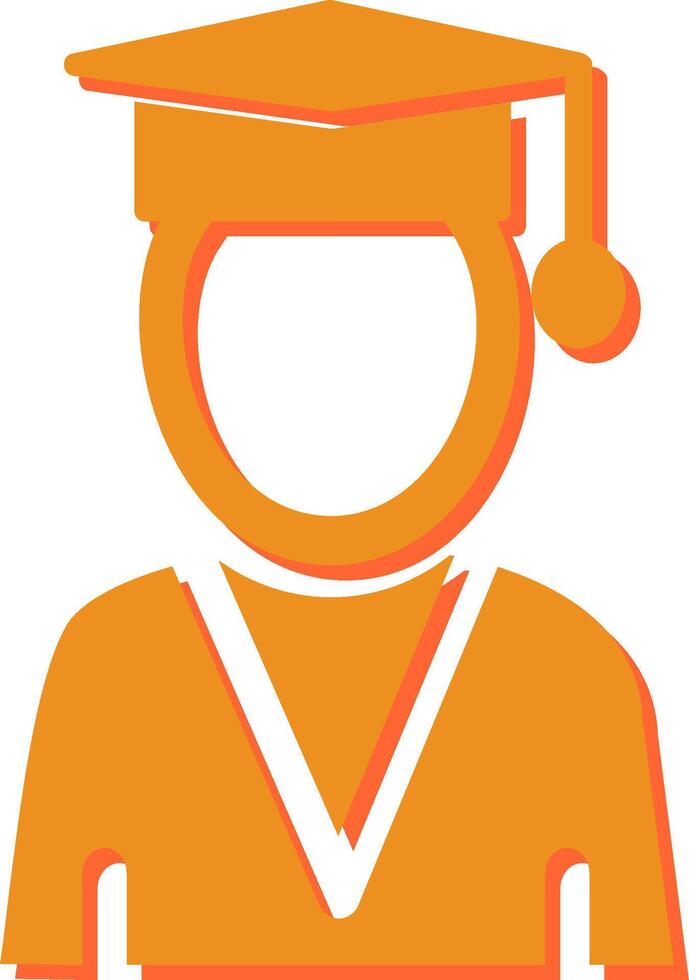 Student Holding Degree Vector Icon