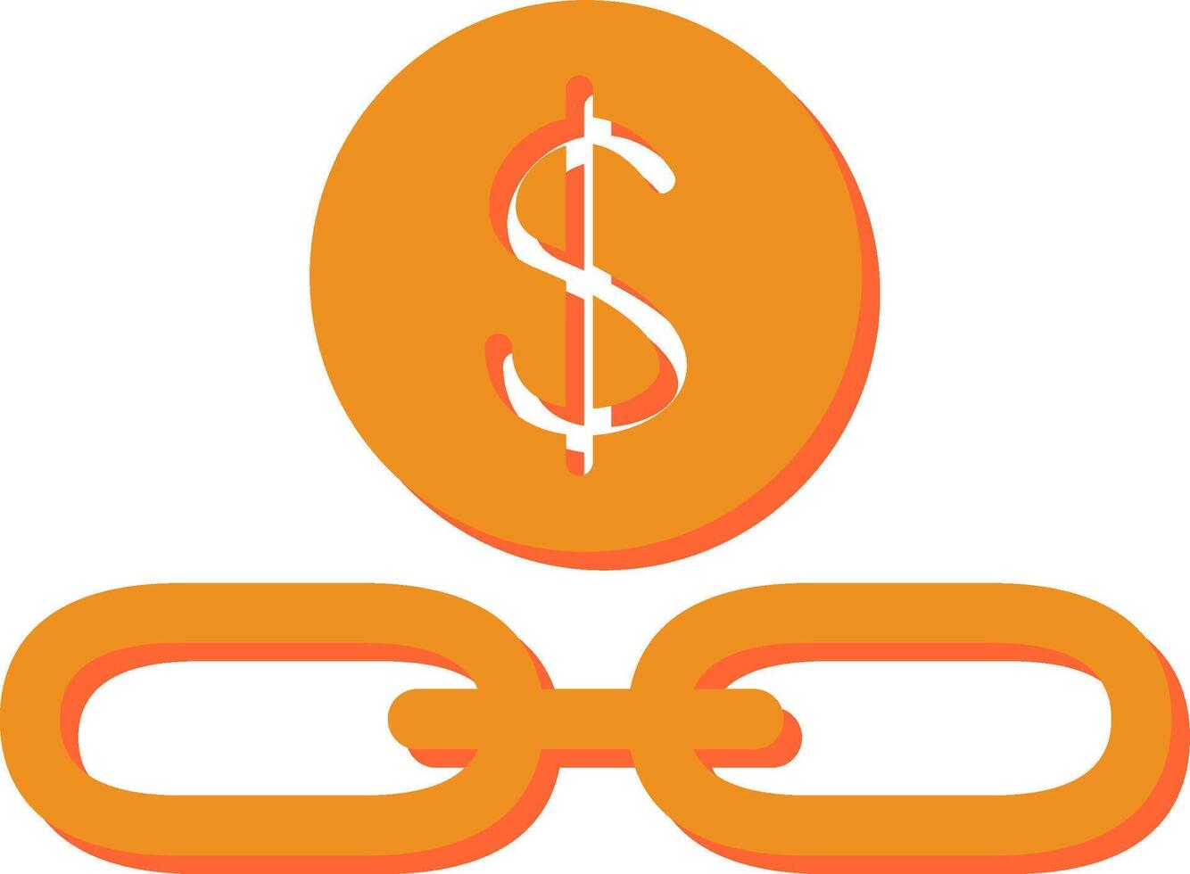 Link Sales Vector Icon