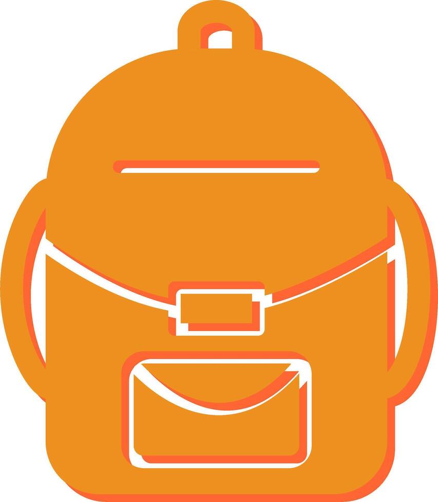 Backpack Vector Icon