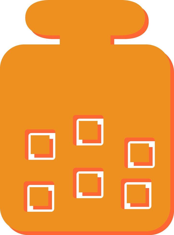Sugar Bottle Vector Icon