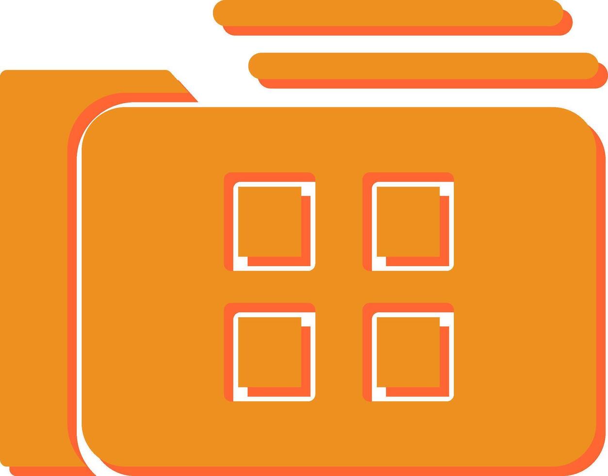 File Management Vector Icon