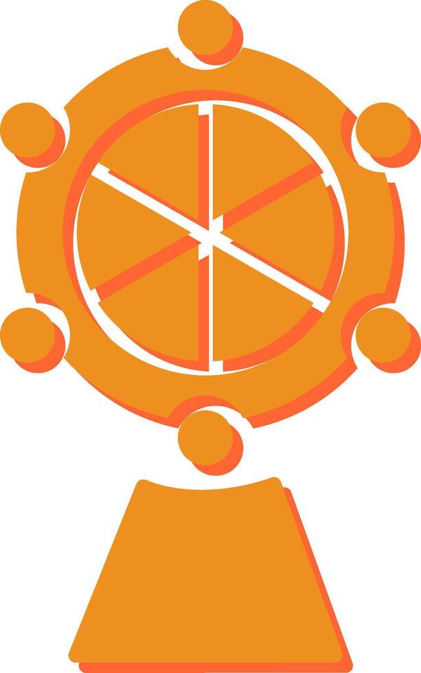 Ferris Wheel Vector Icon