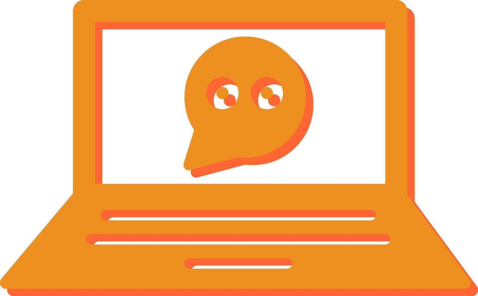 Online Conversation Vector Icon