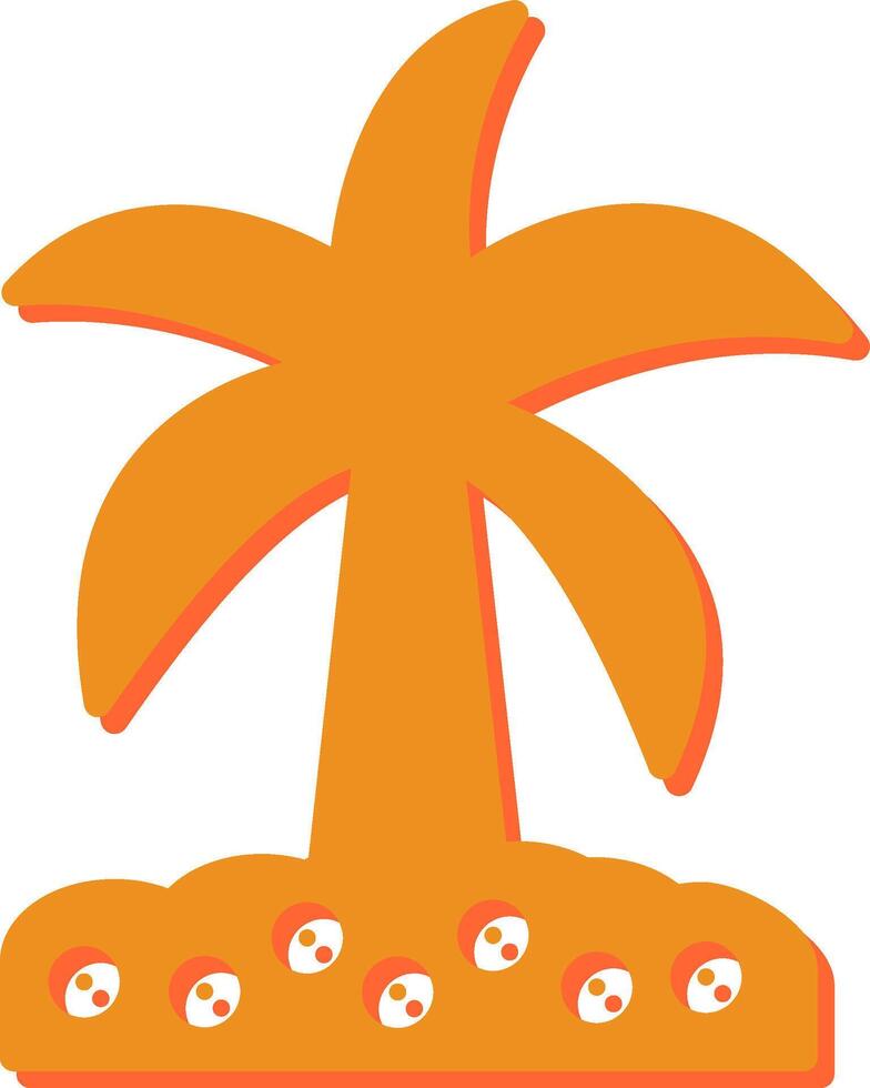 Coconut trees Vector Icon