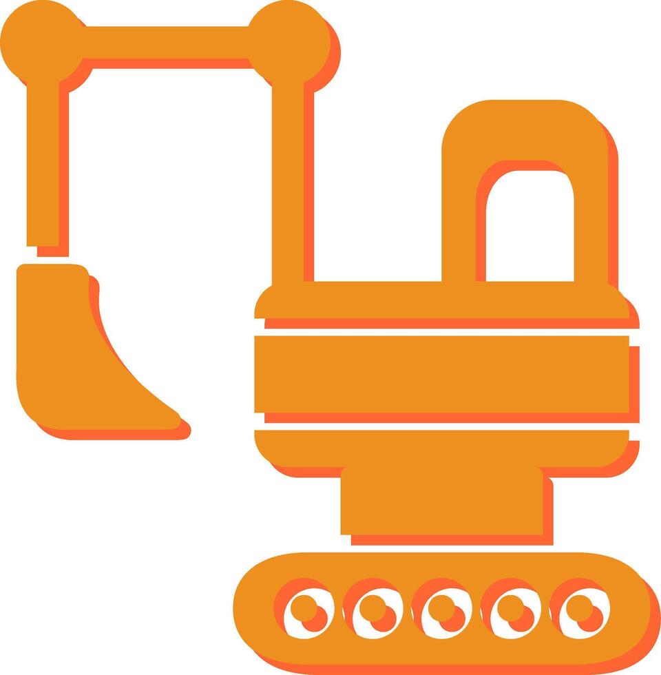 Heavy Machinery Vector Icon