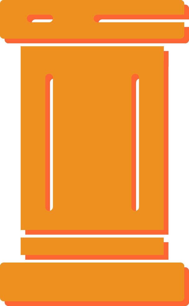 Pillar Vector Icon