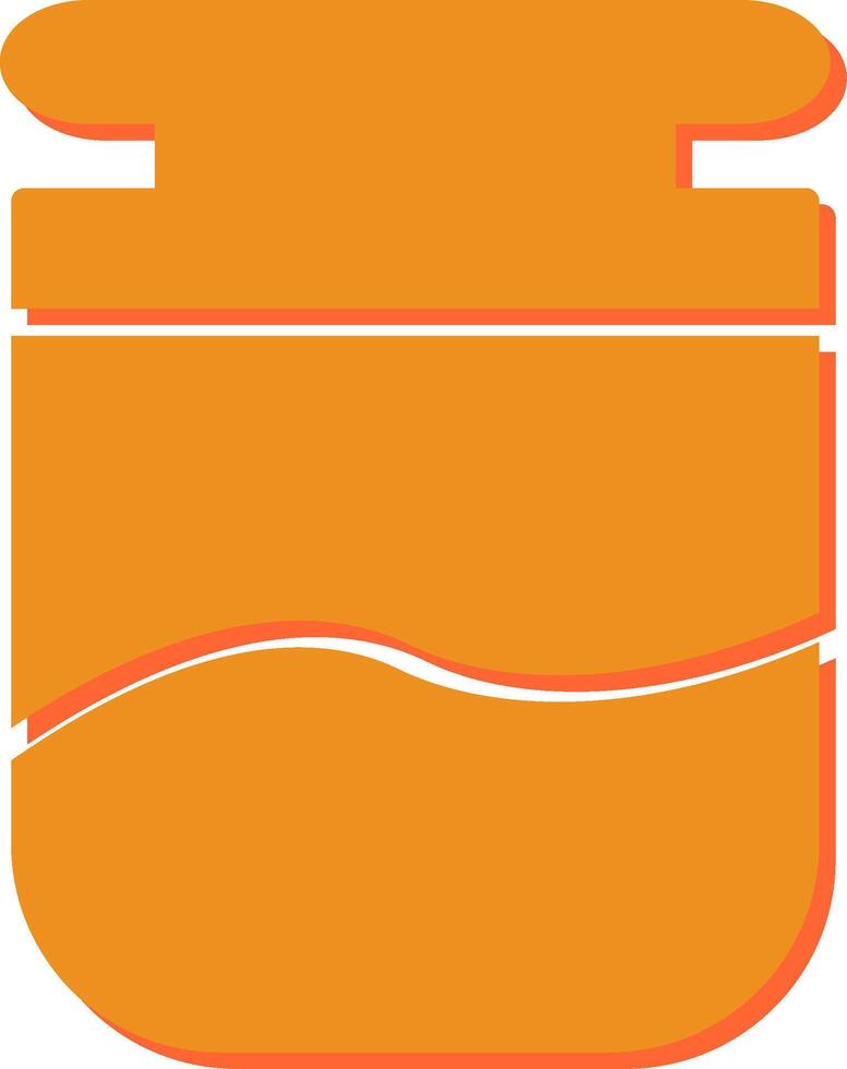 Jar on Display Vector Icon