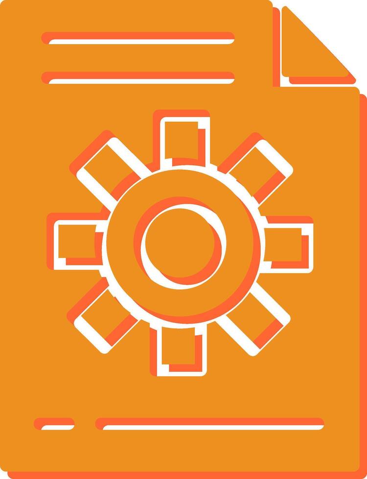 Content Management Vector Icon