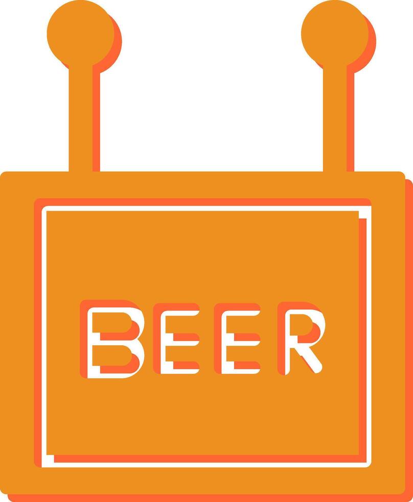 Beer Sign Vector Icon