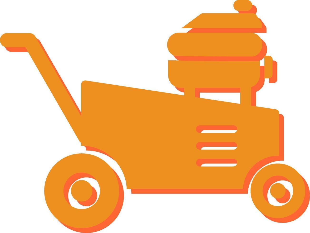 Lawn Mower Vector Icon