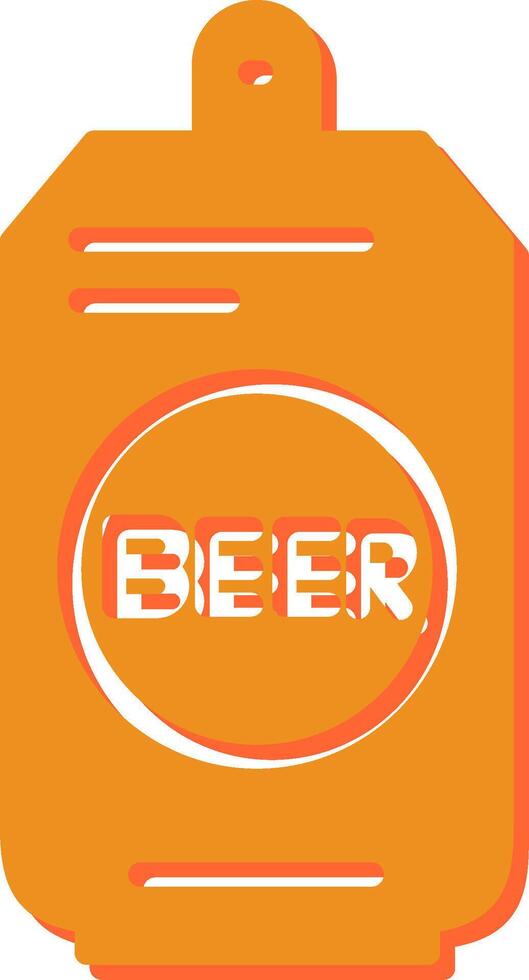 Beer Can II Vector Icon