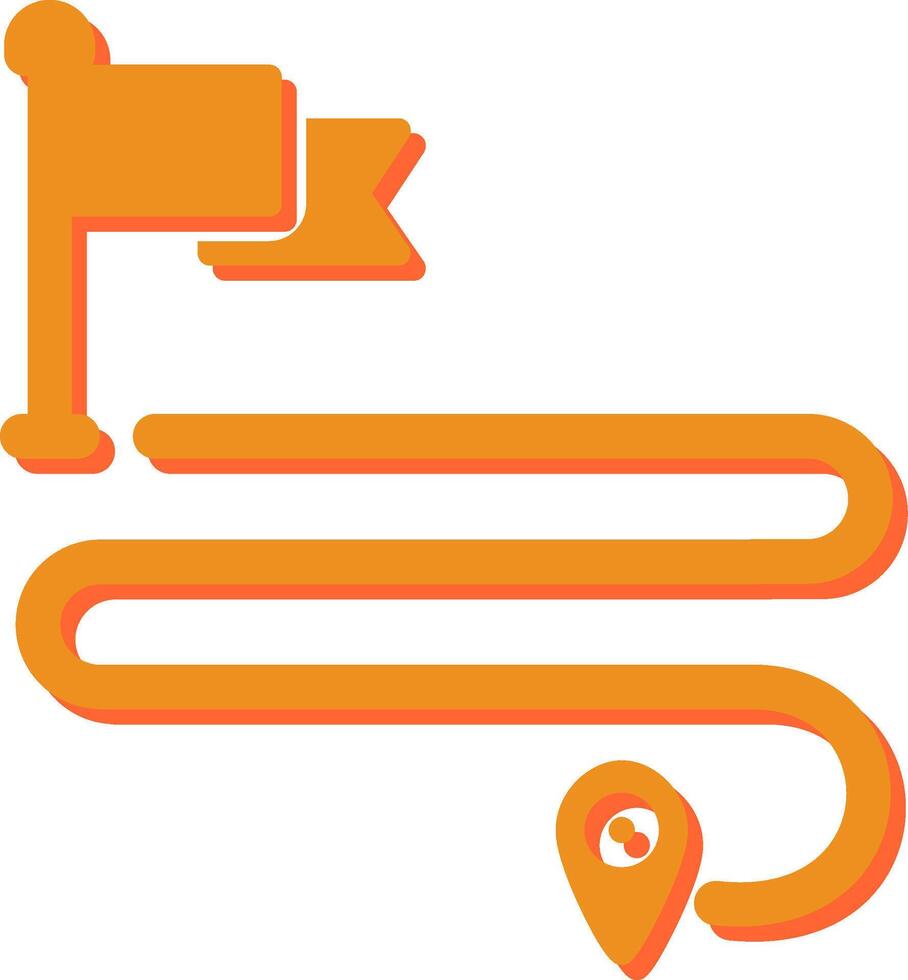 Route III Vector Icon