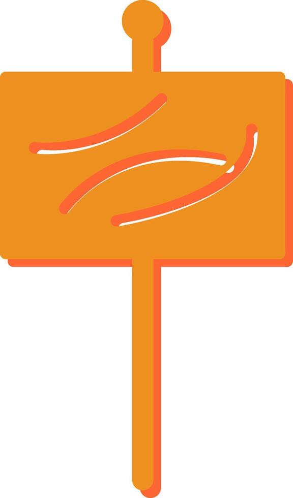 Beach Sign Vector Icon