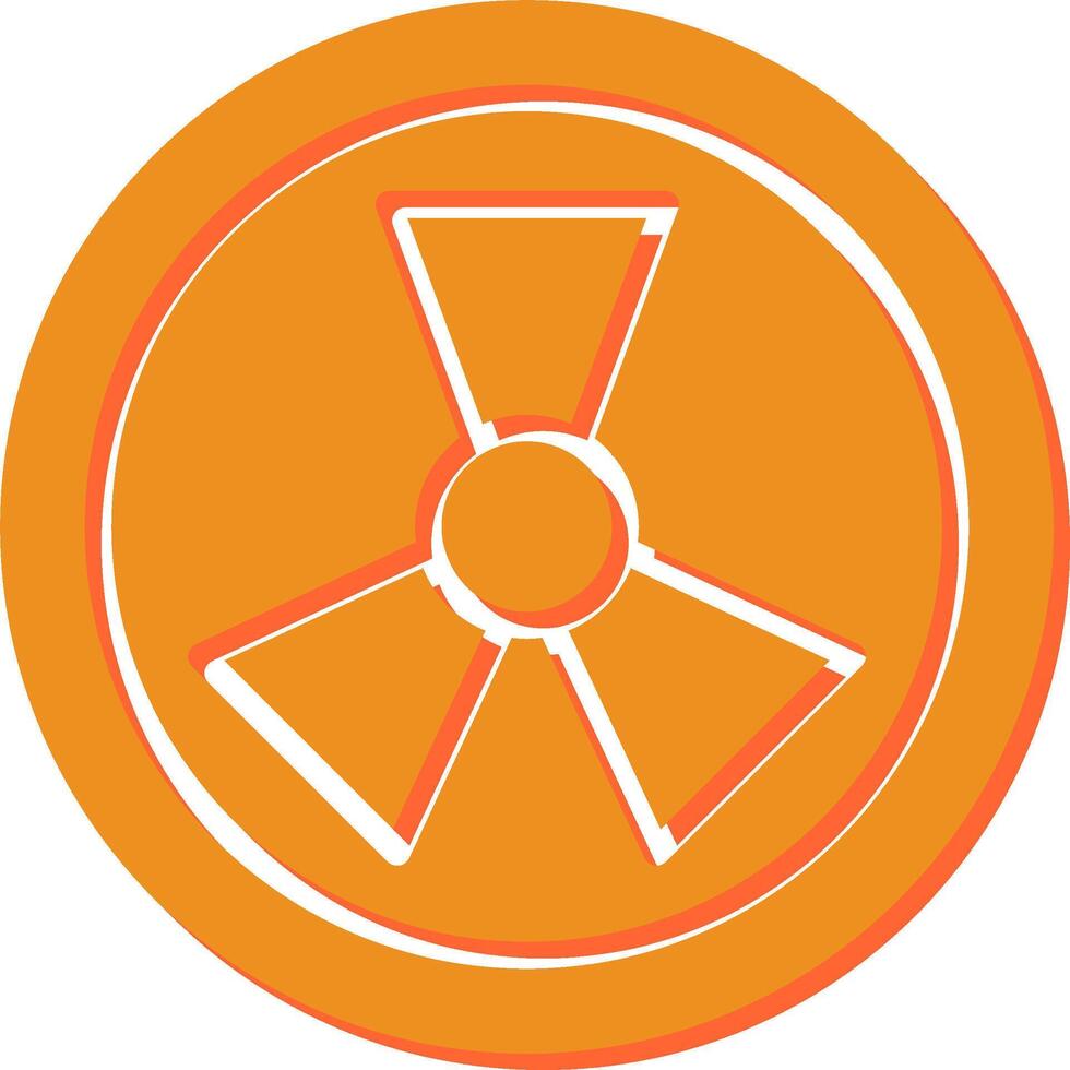 Radiation Vector Icon