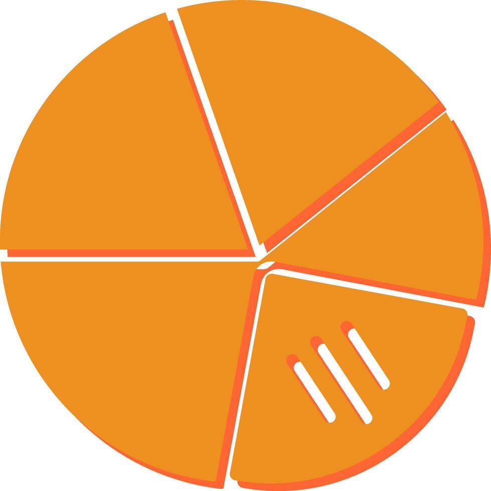 Pie Chart Vector Icon