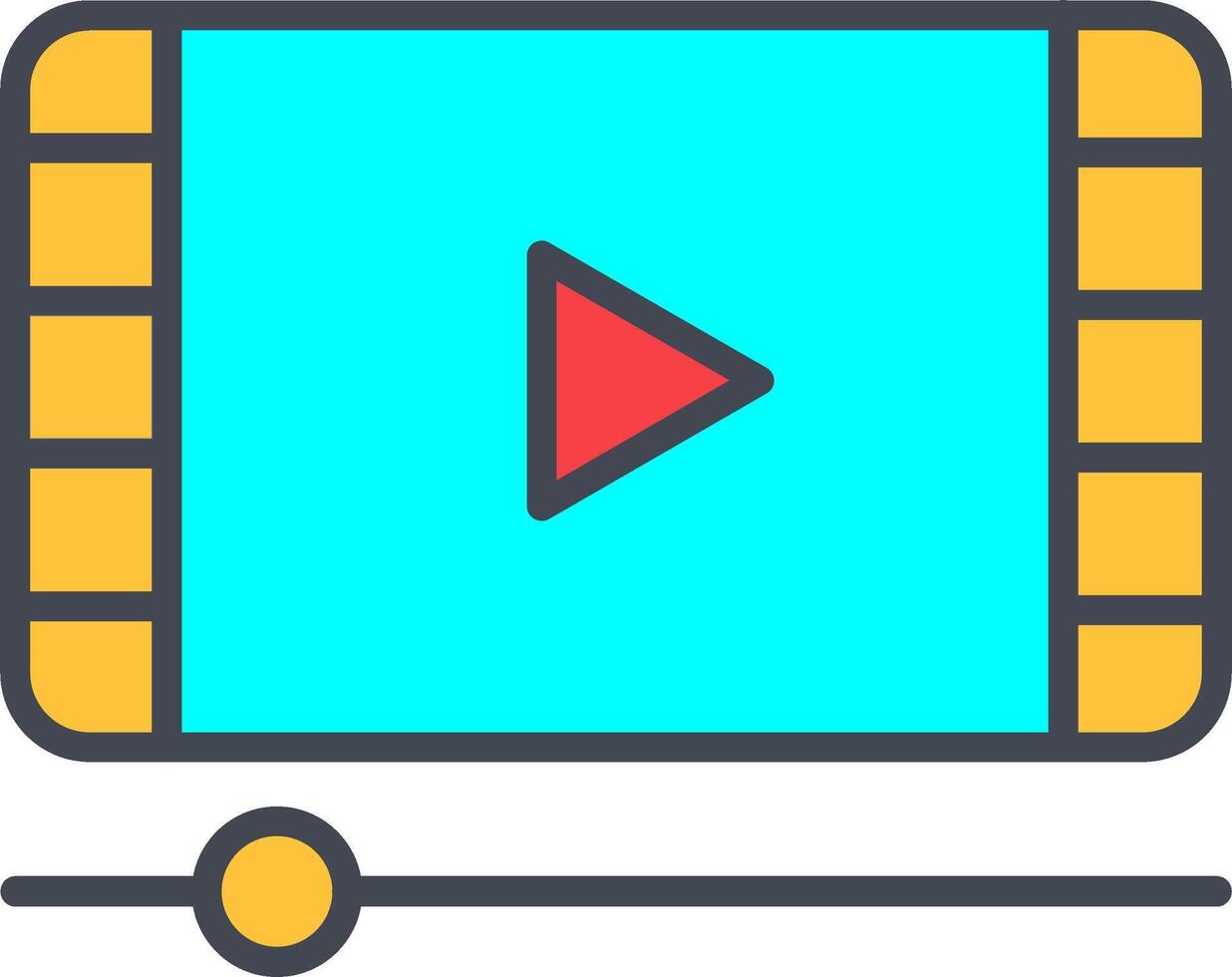 Video and Animation Vector Icon