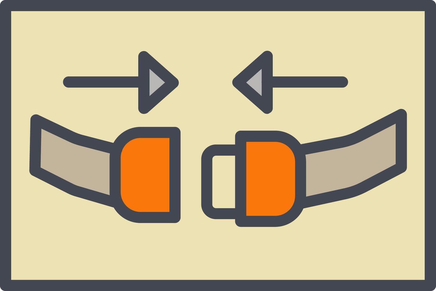 Seat Belt Vector Icon