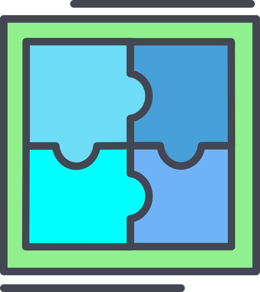 Puzzle Vector Icon