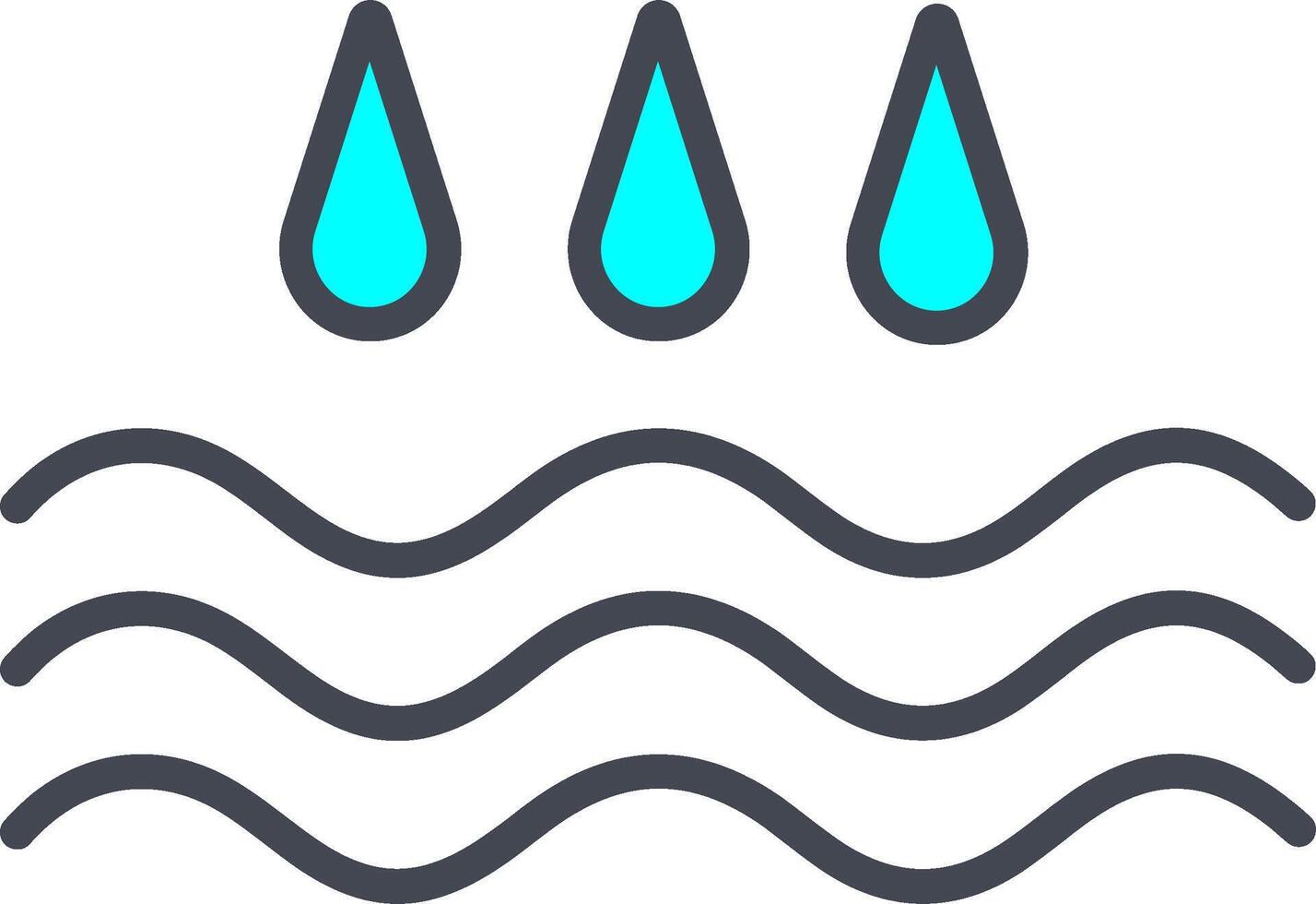 Drops Vector Icon