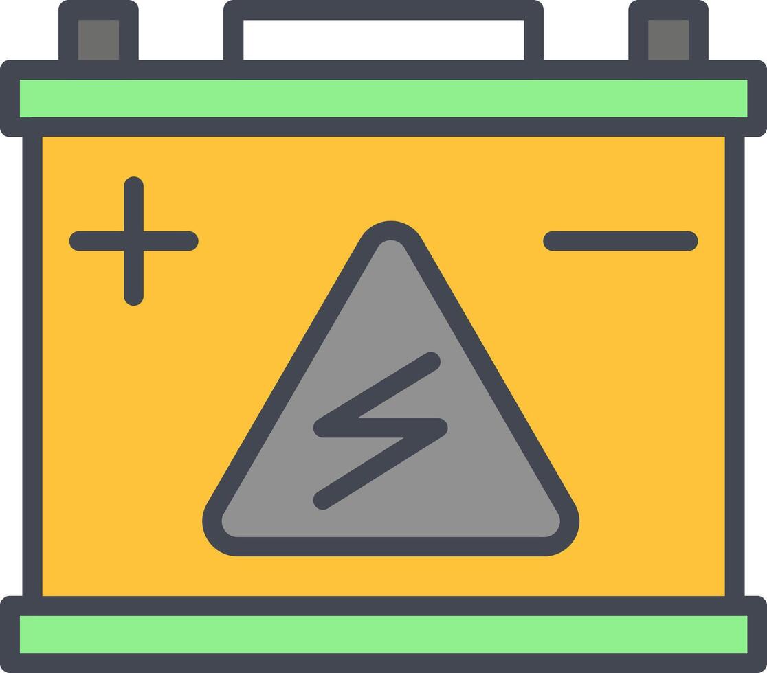 Accumulator Vector Icon