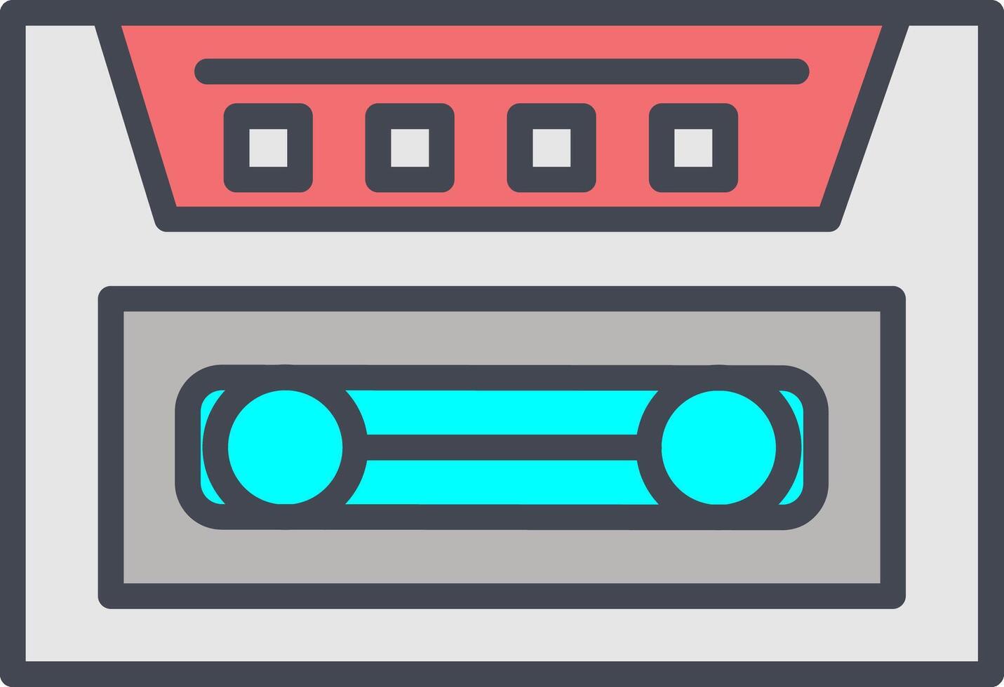 Cassette Vector Icon