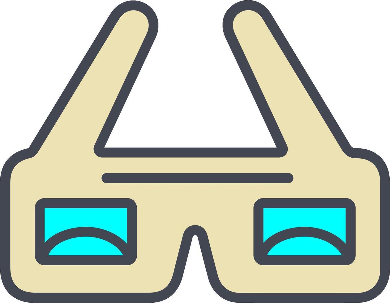 Glasses Vector Icon