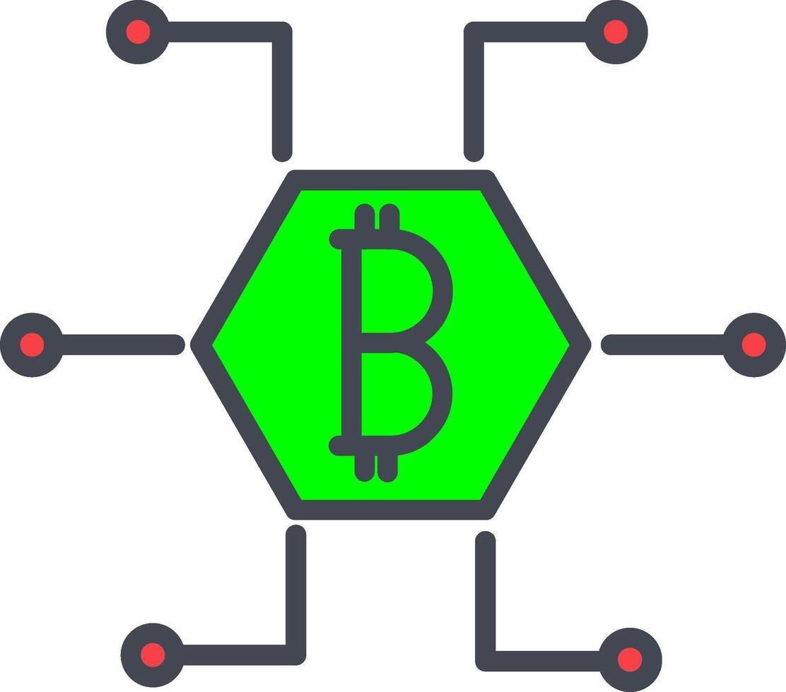 Bitcoin Vector Icon
