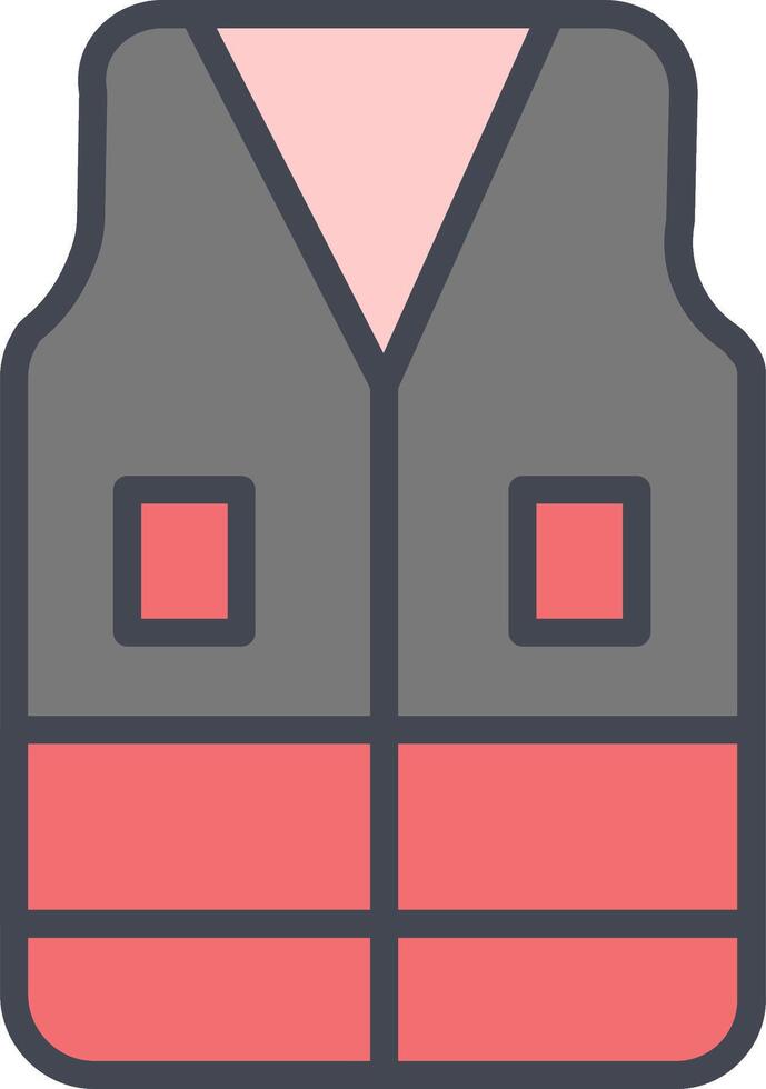 Vest Labour Vector Icon