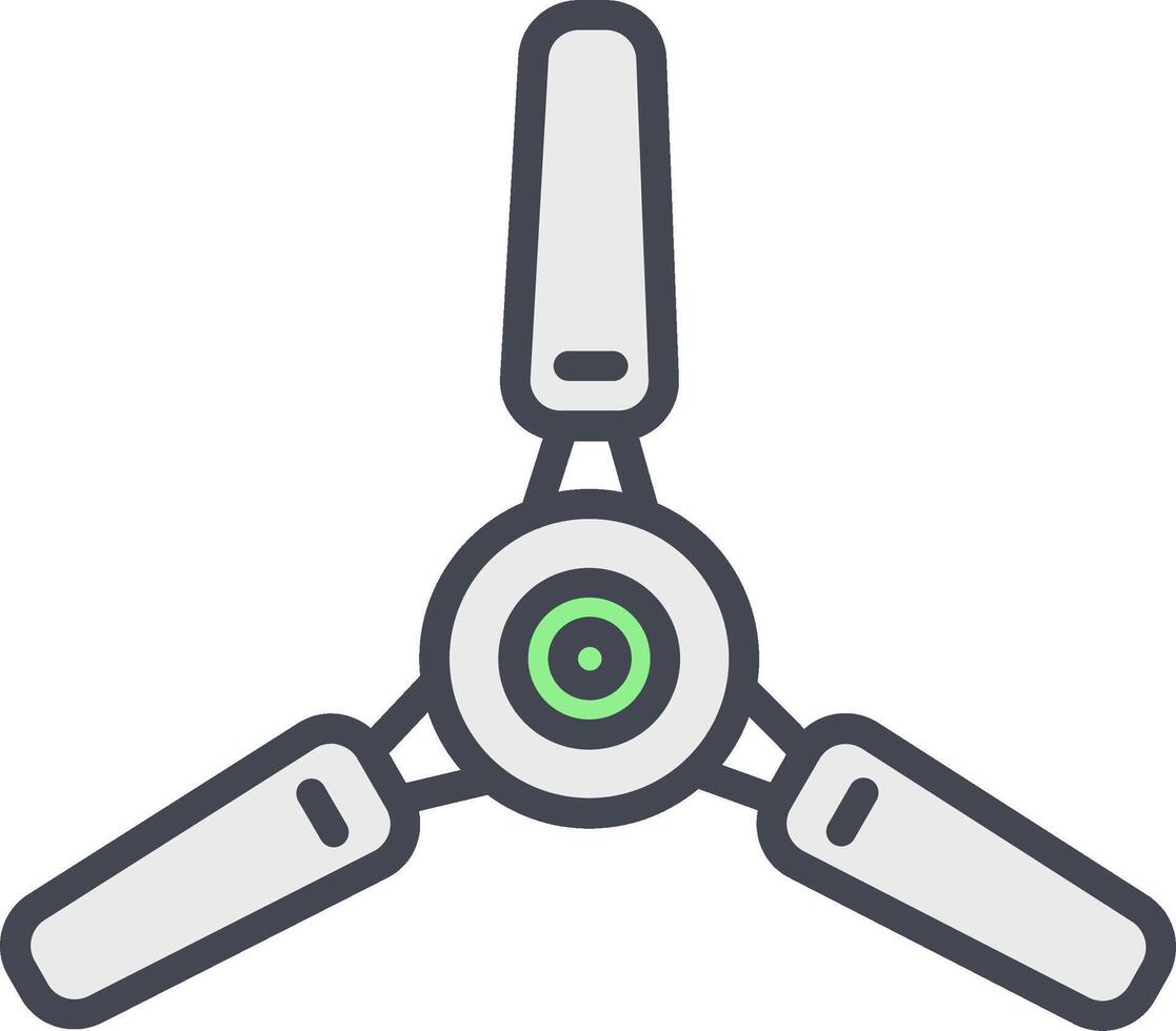 Electric Fan Vector Icon