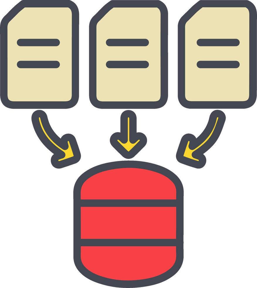 Data Collection Vector Icon