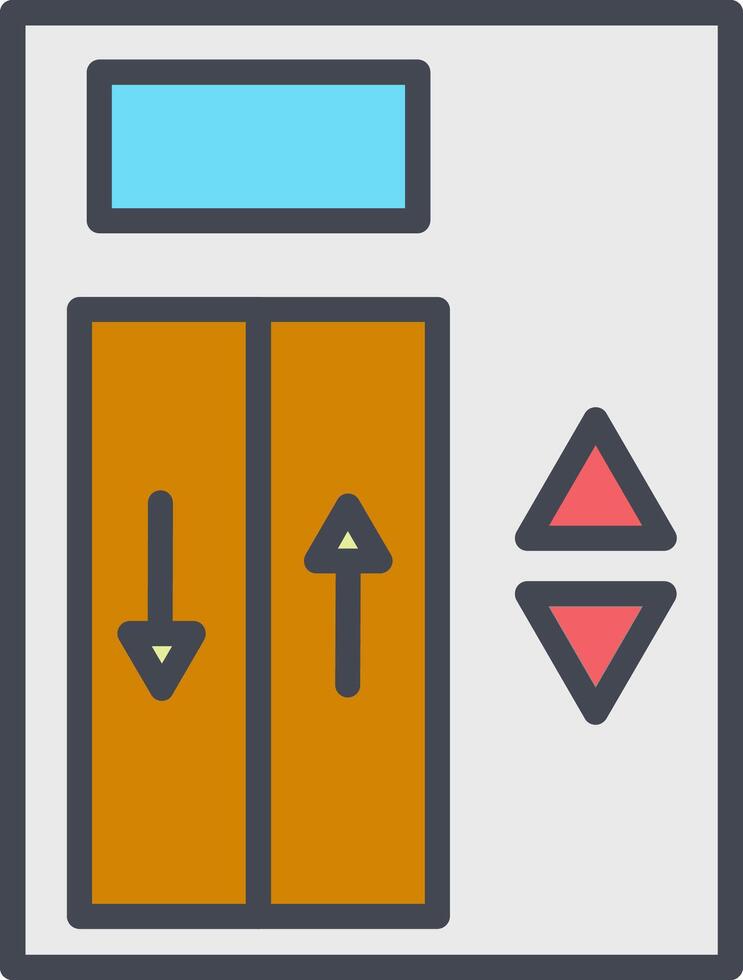 Elevator Vector Icon
