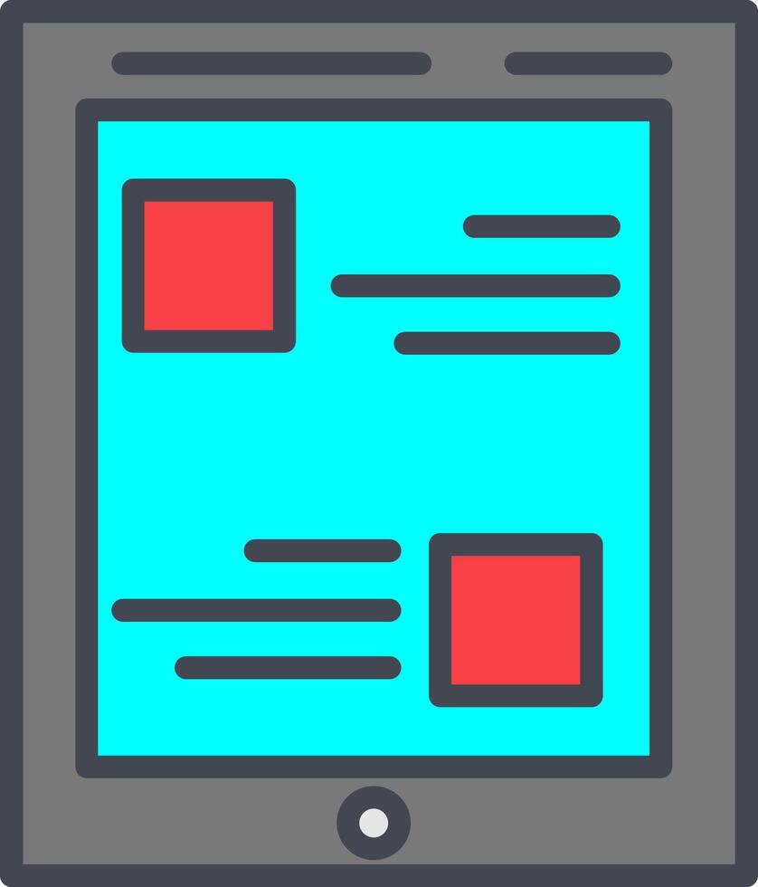 Tablet Vector Icon