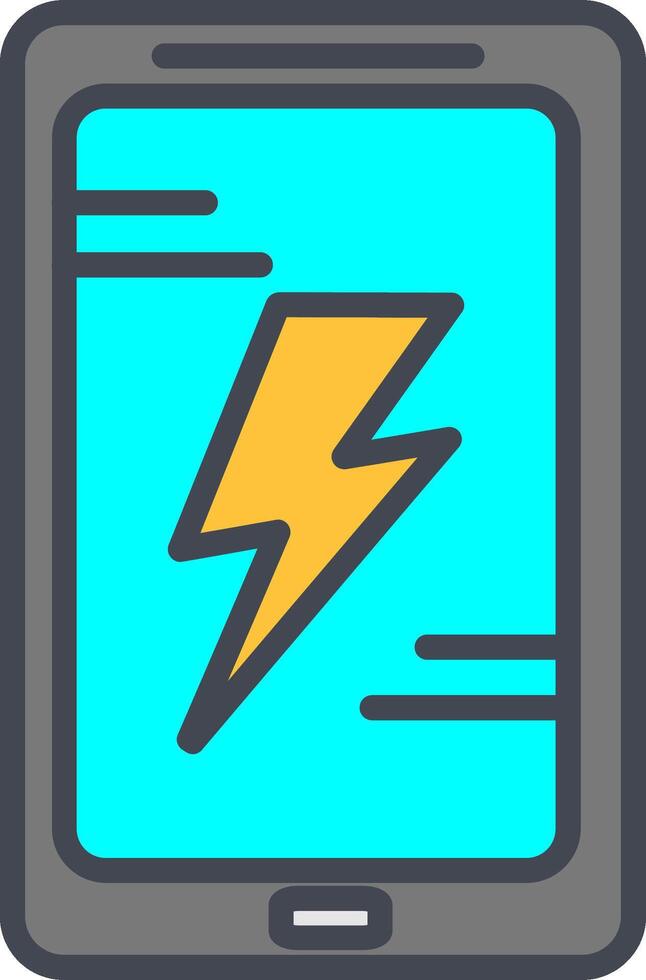 Lightning Vector Icon