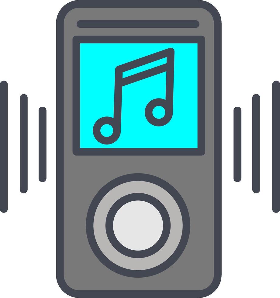 icono de vector de mp3