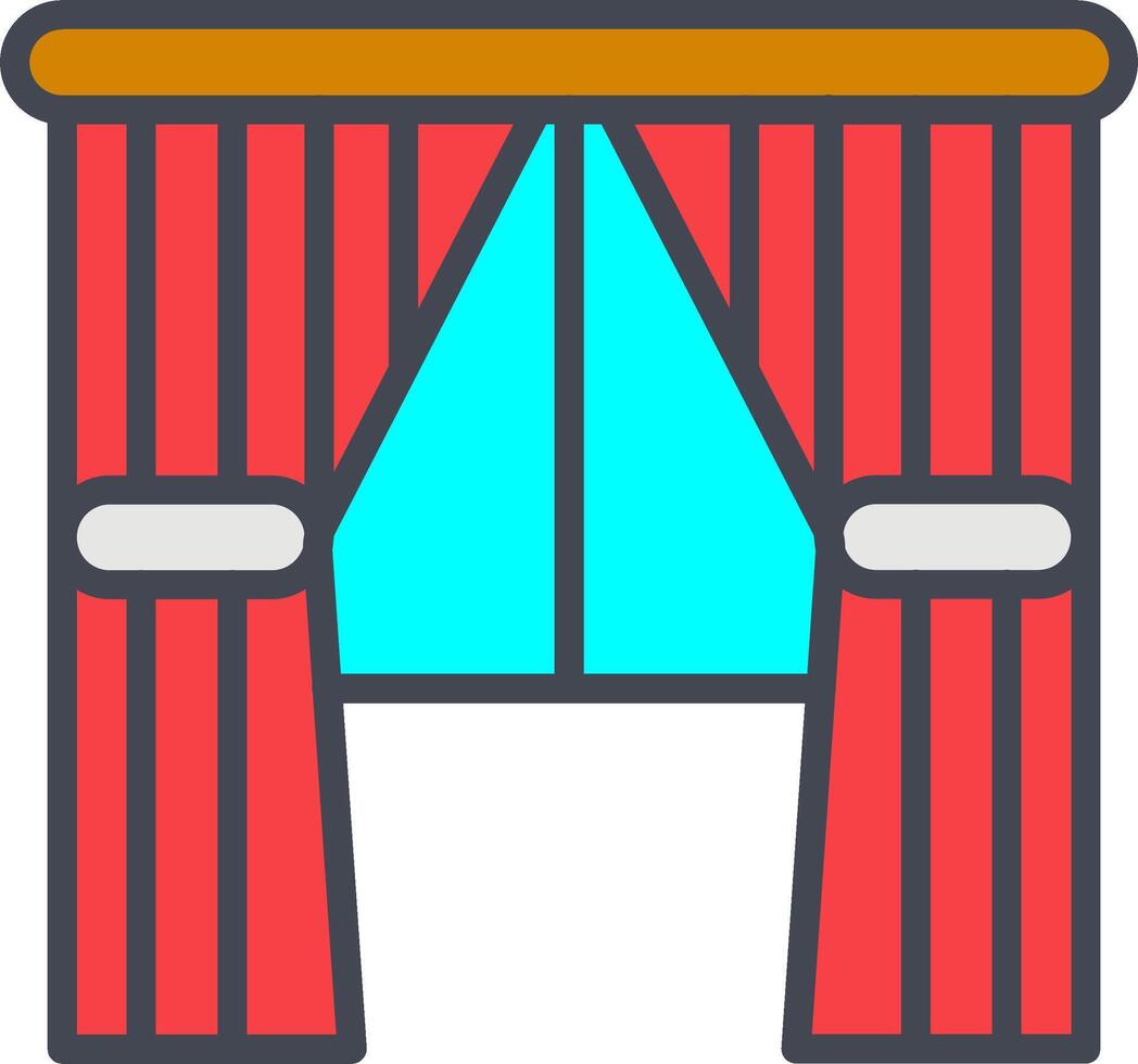 Air Curtain Vector Icon