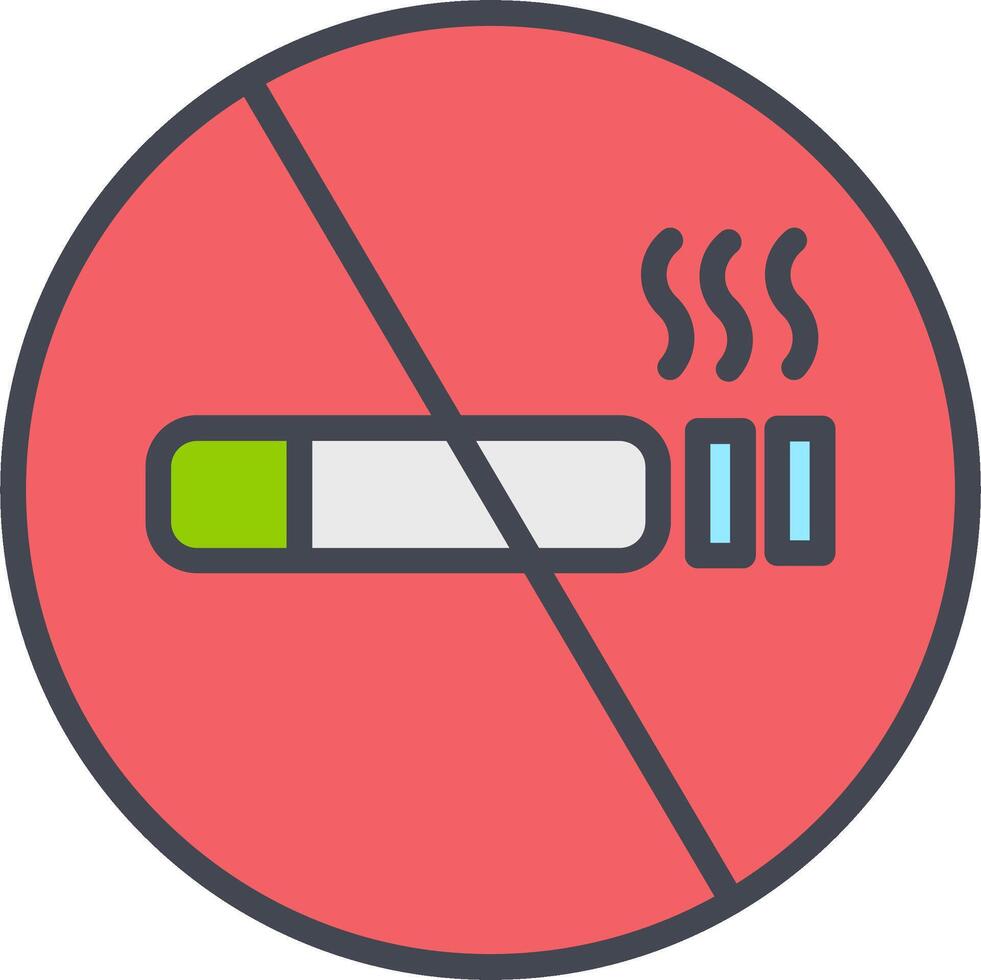 No Smoking Vector Icon